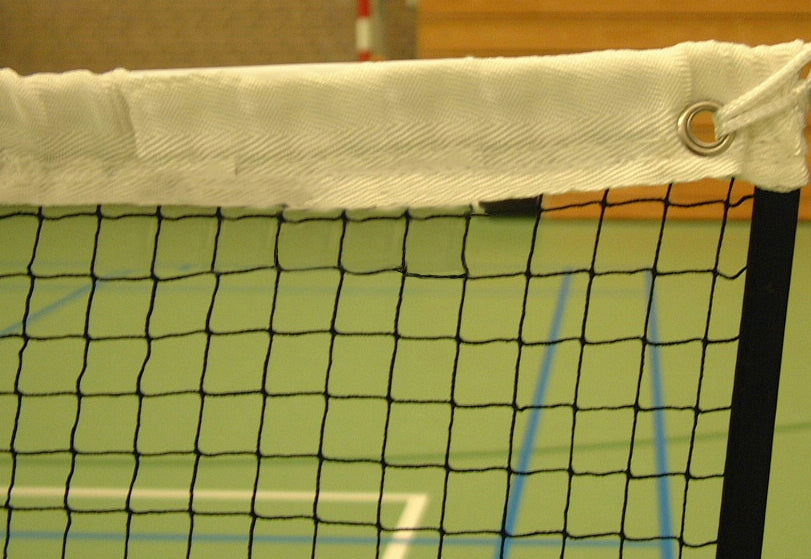 bovenkant van badmintonet