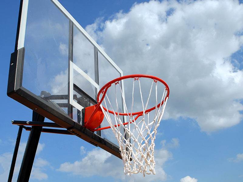 Basketbalnet - wit | 40 cm