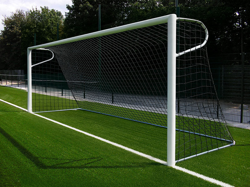 P-doel met zwart net 7,5x2,5x0,8x2m 4mm draad dikte 120 mm maaswijdte