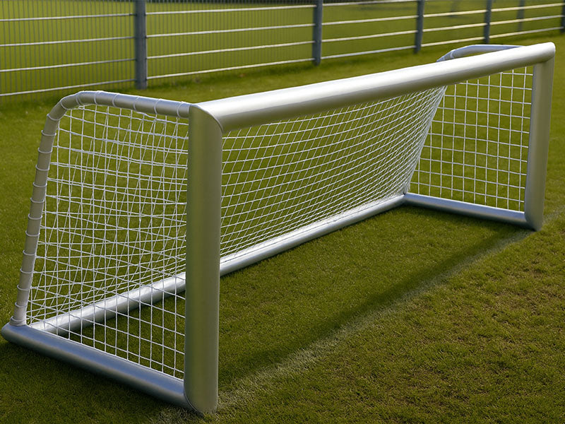 mini doel met wit doelnet ,5x1x0,7x1 m