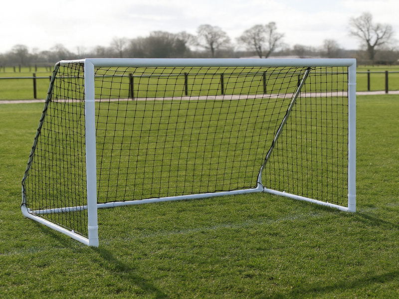 mini doel met zwart doelnet maaswijdt 45mm 1x0,75x0,4x0,6m 3mm draad dikte