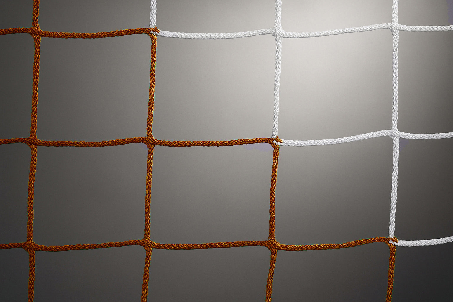 Oranje wit net met maas 120mm