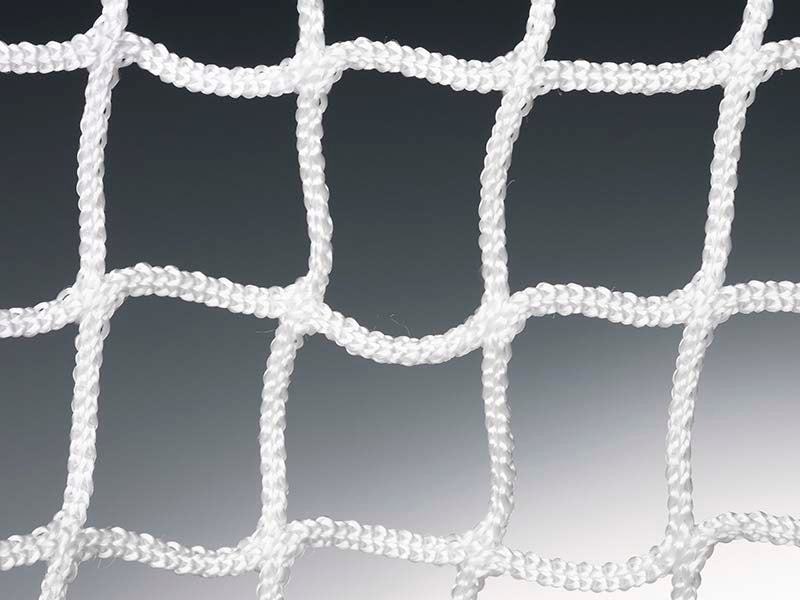 close-up van UV gestabiliseerd knoop loos wit net