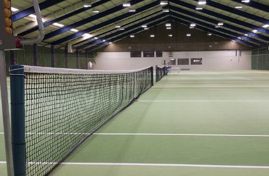 Professionele tennisnet, zwart