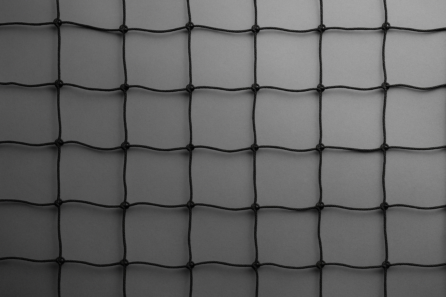 zwart tennisnet enkele maas